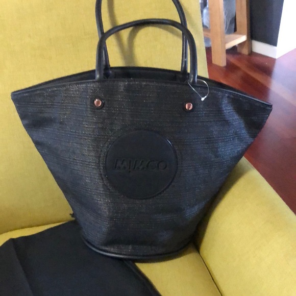 Mimco Tote Bag NWT Black - Picture 6 of 13